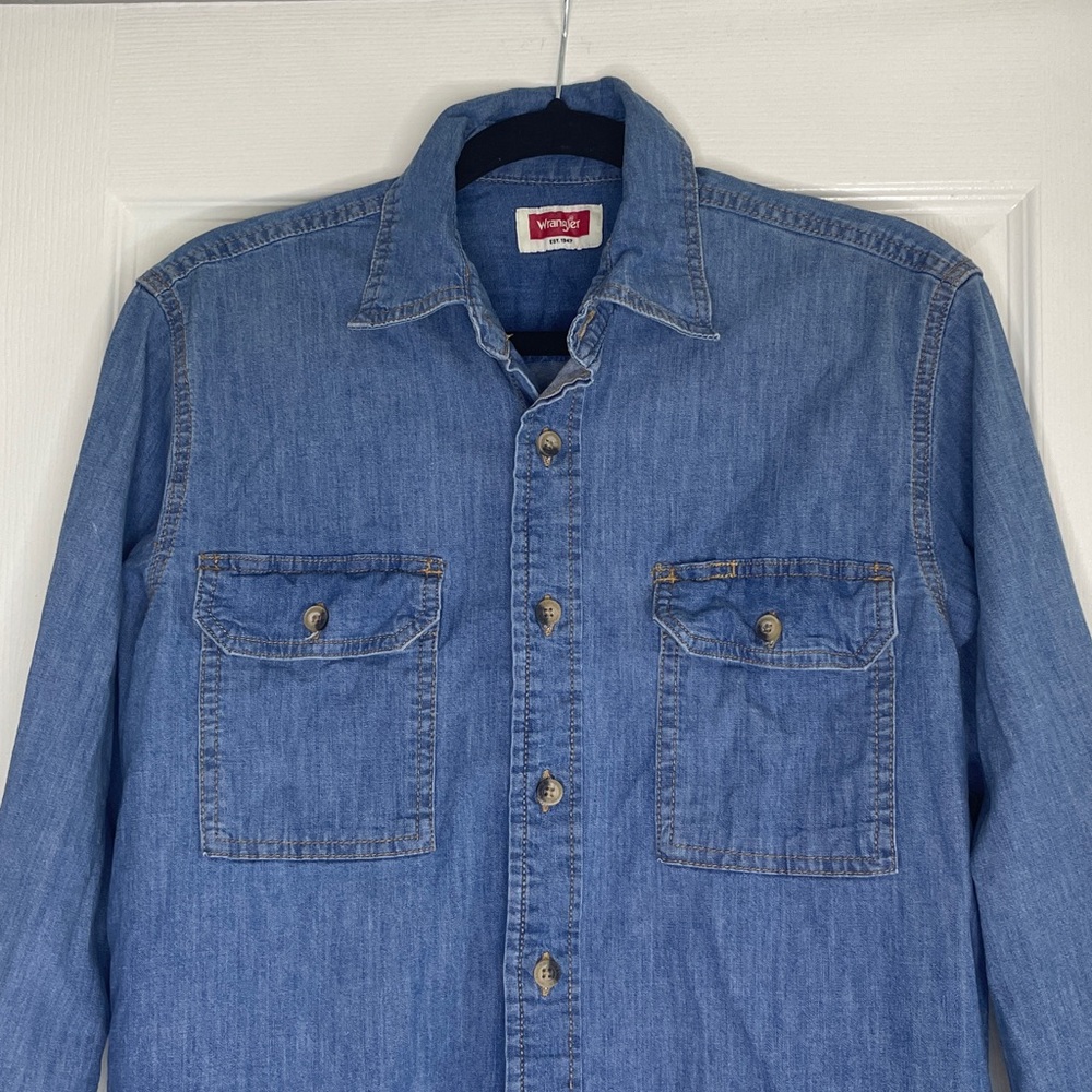 Levi's Classic Blue Button-Up Shirt